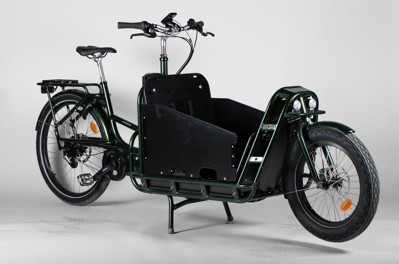 Monark Charles Cargo sähkö- tavarapyörä 170-180 cm ajajalle